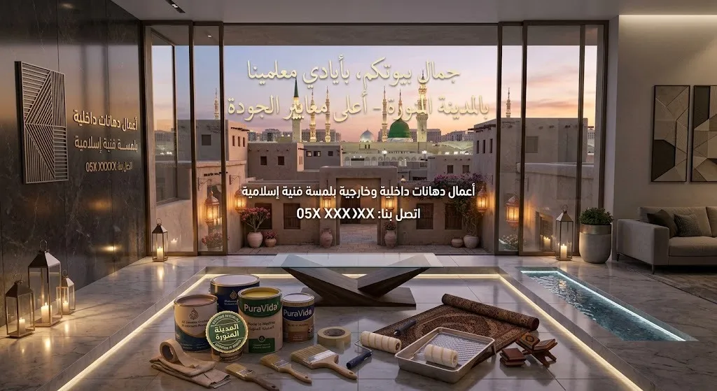 معلم دهانات بالمدينة المنورة