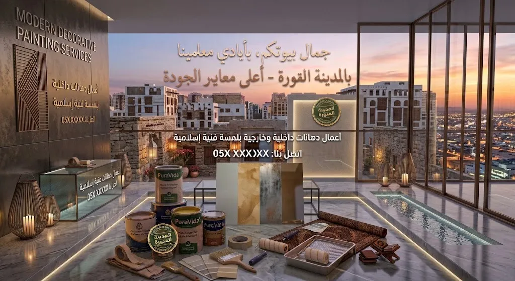 معلم دهانات بالمدينة المنورة 