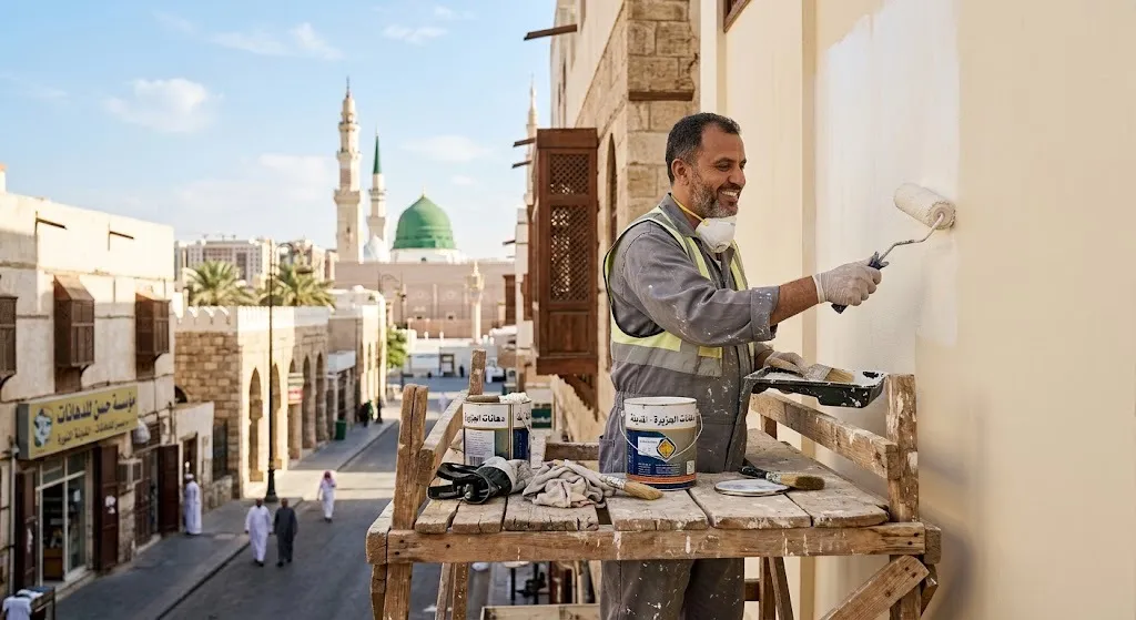 معلم دهانات بالمدينة المنورة